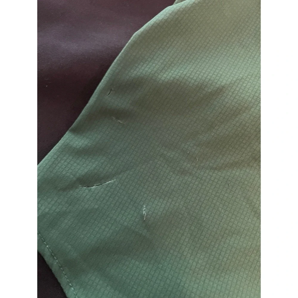 Columbia PFG USF Bulls Fishing Shirt Mens XL Green Short Sleeve Button Down